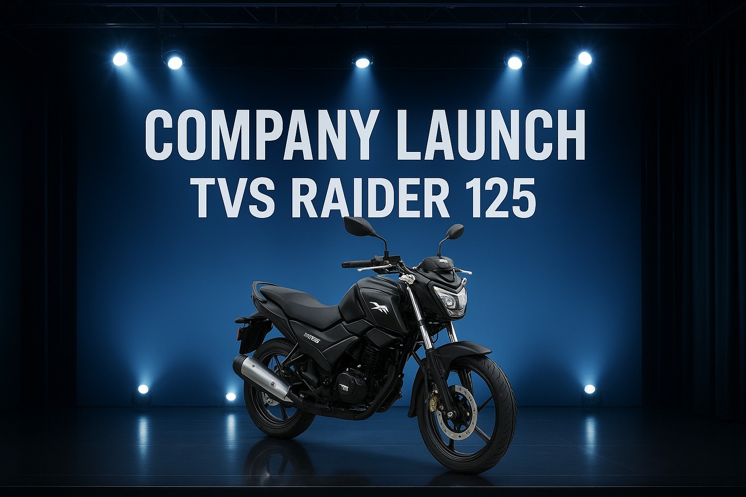 TVS Raider 125 New Model 2025